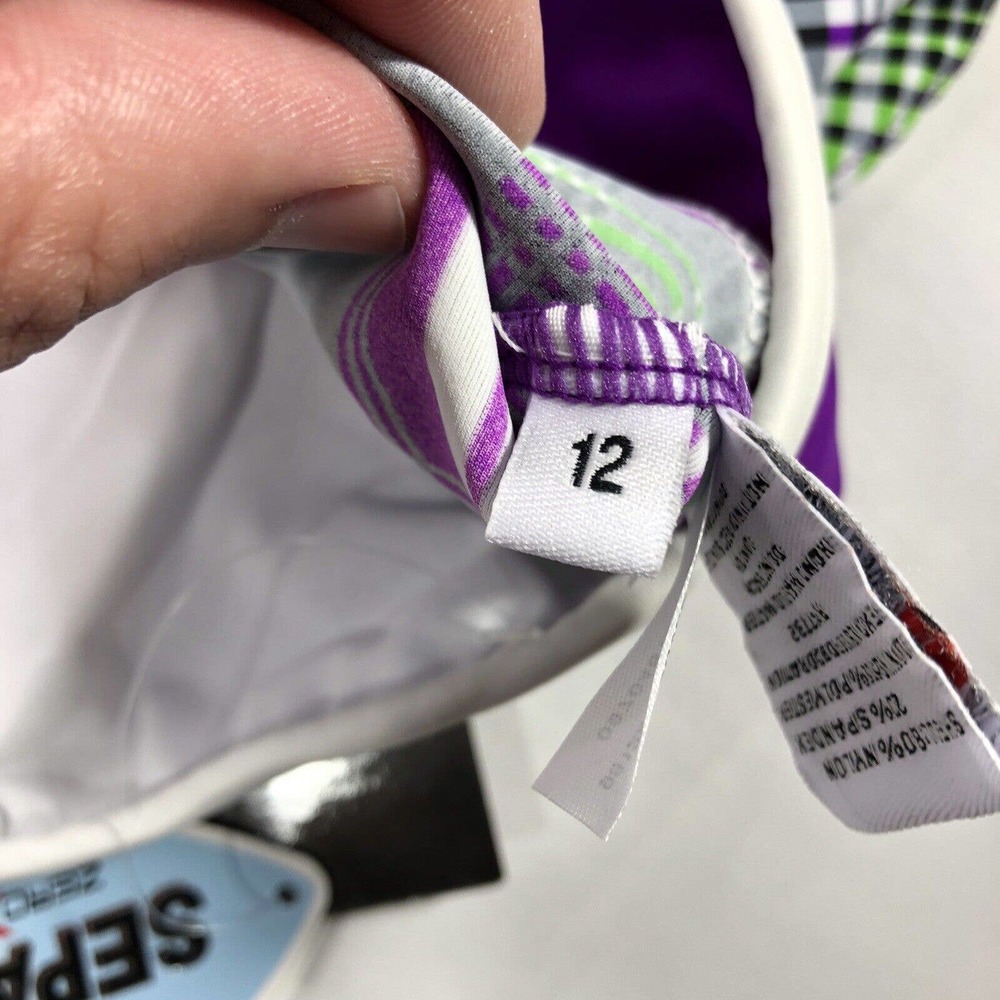 Zeroxposur Surf Active Swimwear Womens Top Purple Size 12 New w/ Tags Tank Top - Picture 9 of 12